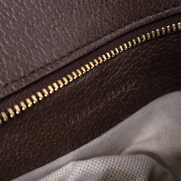 Pre-Loved Gucci Small GG Supreme Blondie Chain Satchel - Picture 10 of 12